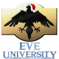 Christmas Eagle with Text Logo